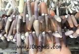 TDBS01 Top drilled 6*20mm - 8*55mm sticks sea urchin shell beads wholesale