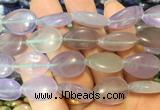 TRBS114 15 inches 13*18mm flat teardrop Fluorite beads wholesale