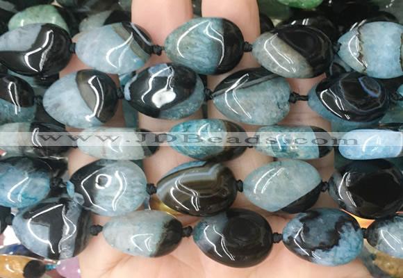 TRBS137 15 inches 15*20mm teardrop Agate gemstone beads wholesale