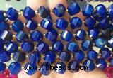 TWBS103 15 inches 10mm faceted twist agate beads wholesale