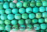 WBBS03 15 inches 16*18mm pumpkin yellow green howlite turquoise beads wholesale
