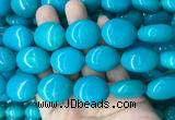 WBBS27 15 inches 20*24mm oval howlite turquoise gemstone beads wholesale